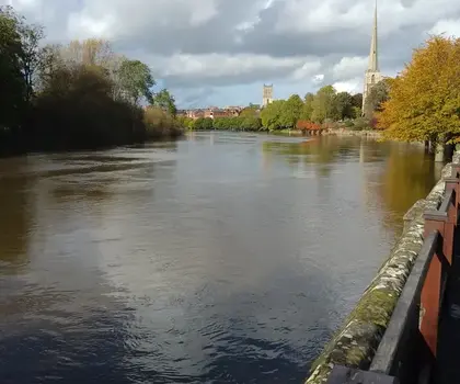 Worcester River Severn