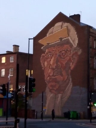 Miner, Street Art Sheffield