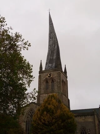 Chesterfield St Mary's Church Wonky Spire