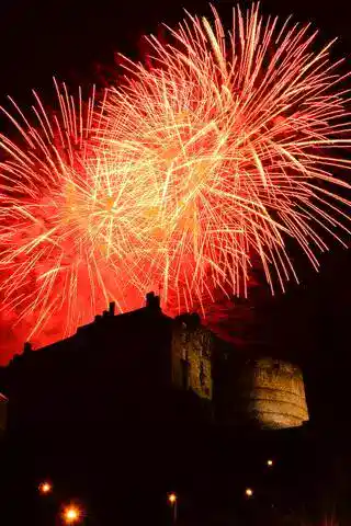 Hogmanay Fireworks