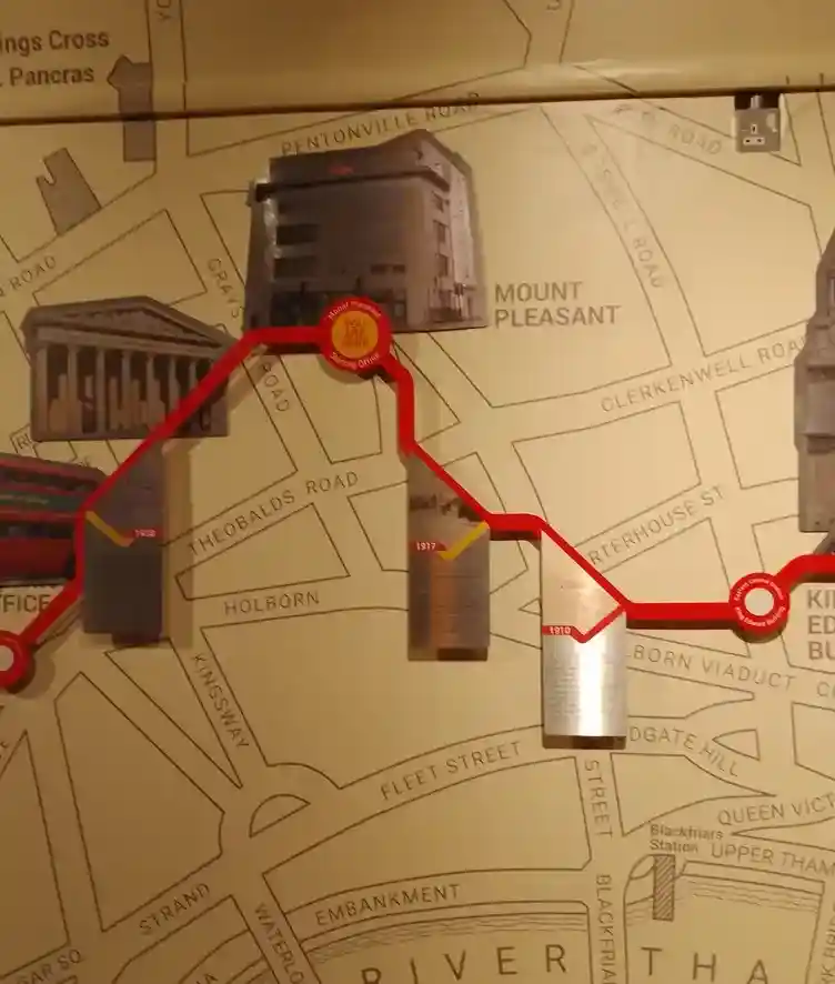 Postal Museum Location