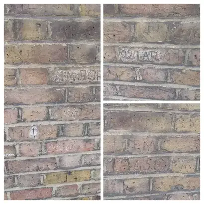 graffiti Myddleton Passage London