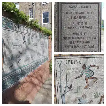Shepherdess Walk Mosaics London